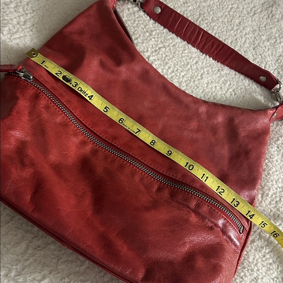 Hobo International Red Leather Shoulder Bag - Picture 8 of 11